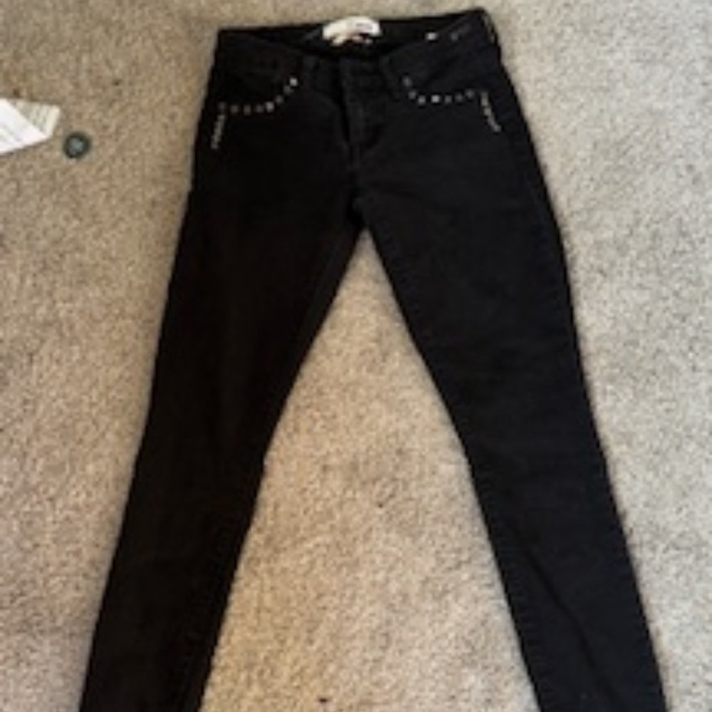 Low Rise Jeans Black